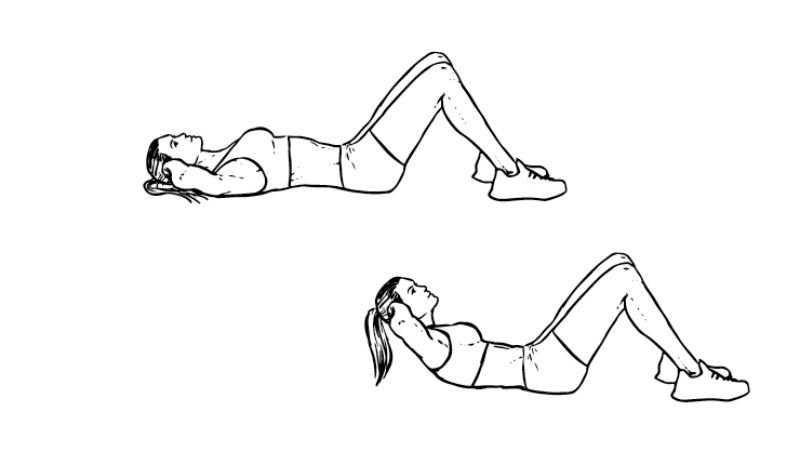 Workout For Females - Crunches