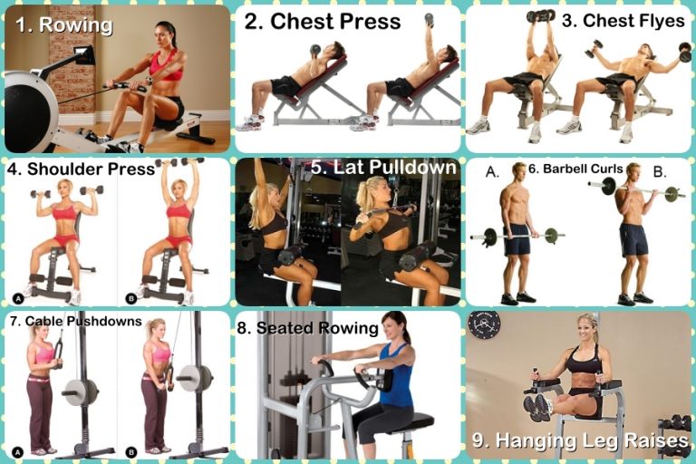 What An Upper Body Gym Routine Should Look Like - Fitneass