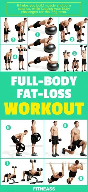 The Only Full-Body Fat-Loss Workout You Need To Get Lean - Fitneass