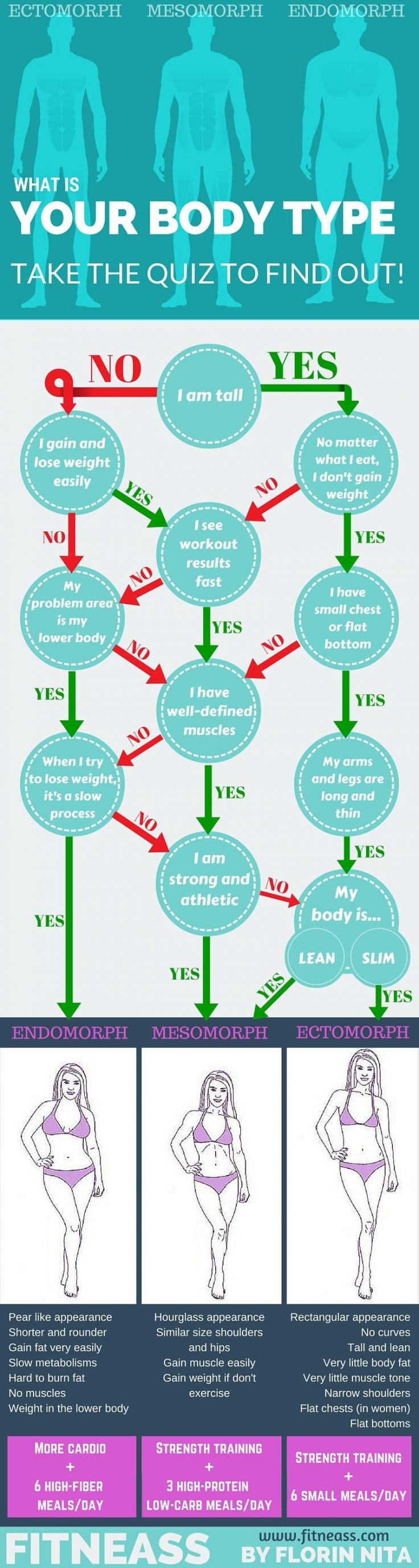 How To Determine Your Body Type For Smart Weight Loss - Fitneass