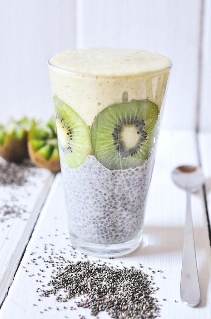 Chia Seeds In Superfood Smoothie Recipes