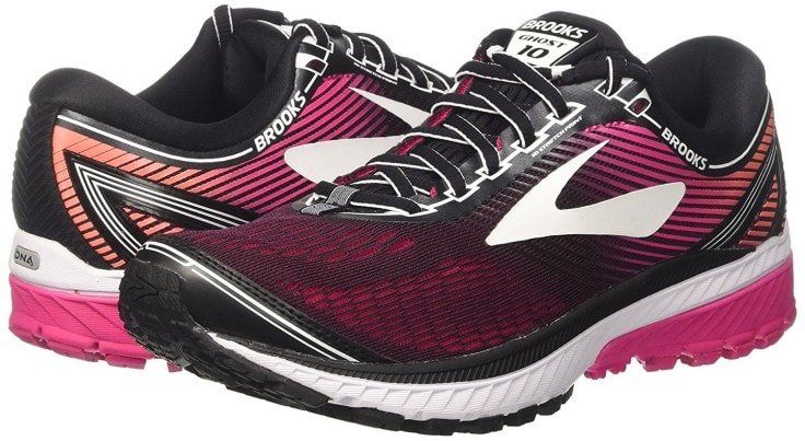 Wide Width Shoes For Women - Brooks Ghost 10