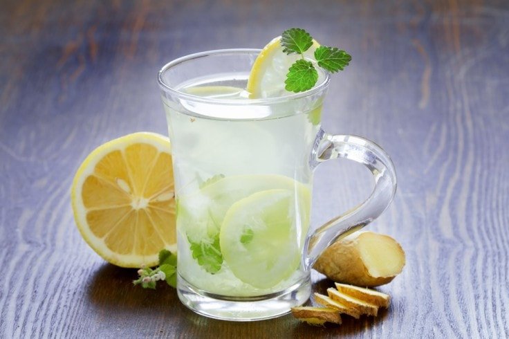 Best Diet Drinks - Ginger And Lemon Water