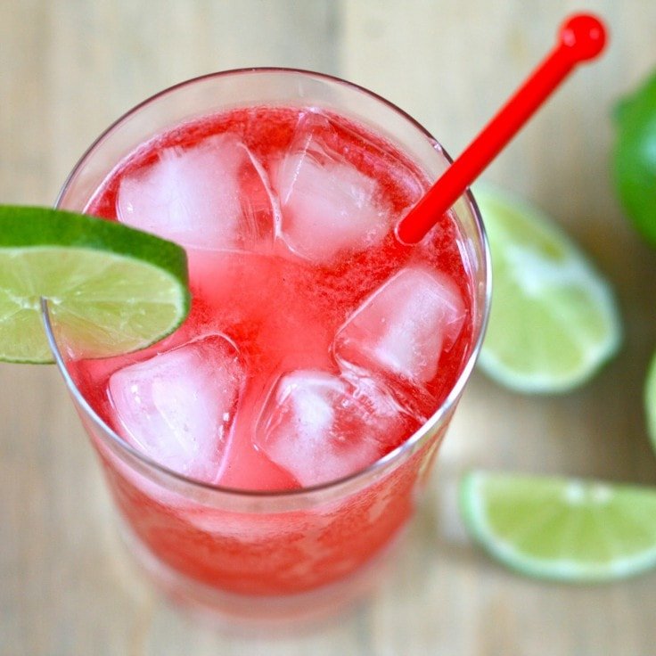 Best Diet Drinks - Raspberry And Lime Juice