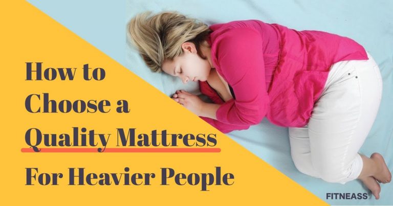 quality firm mattresses for heavier people
