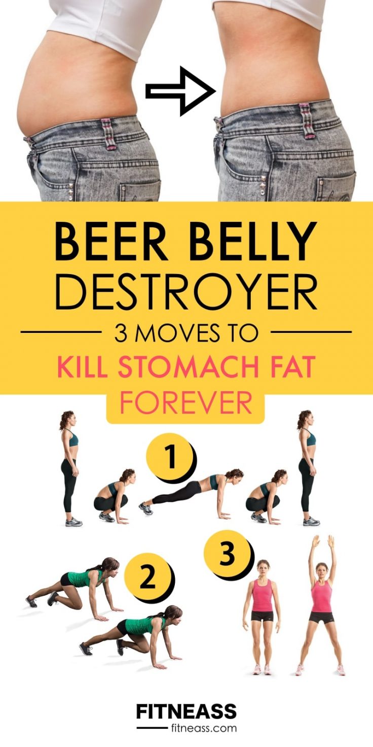 What Is Beer Belly And How To Get Rid Of It - Fitneass