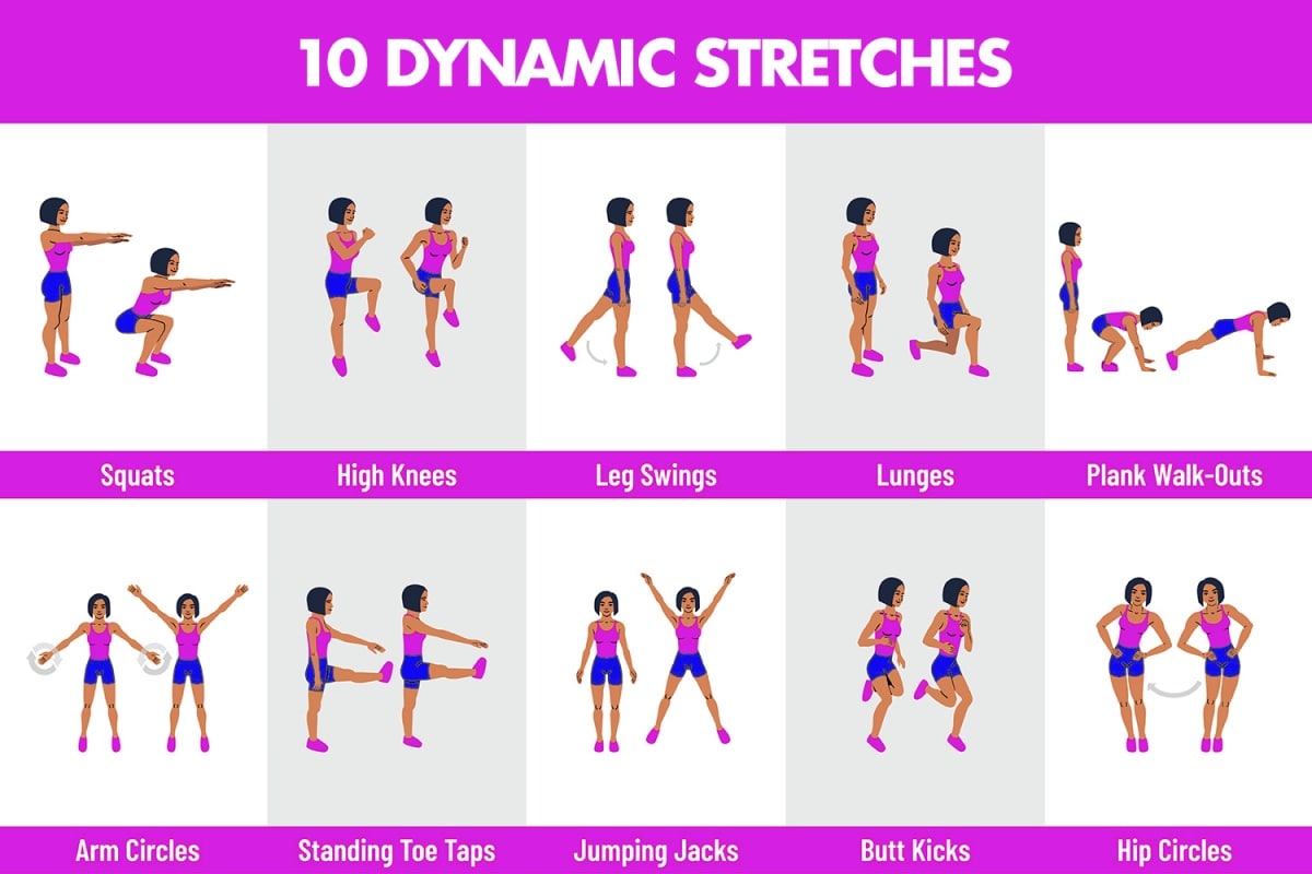 Pros And Cons Of Static And Dynamic Stretching - Fitneass